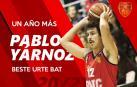 El navarro Pablo Yárnoz renueva con Basket Navarra