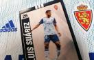 El Zaragoza se despide en las redes de Luis Suárez