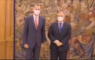 Vídeo: Primera aparición pública de Felipe VI tras el anuncio de la marcha de su padre