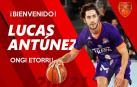 Imagen de Lucas Antúnez que ha compartido el Basket Navarra en sus redes sociales.