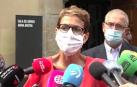 Reunión de la Presidenta María Chivite con los alcaldes de Pamplona y comarca