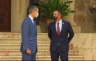 El rey recibe a Pedro Sánchez en Mallorca