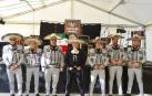 Chuchín Ibáñez, en el centro, junto a los Charros.