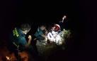 Herido al despeñarse con su tractor por una ladera en Ziga