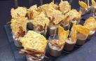 Crema de boletus con teja