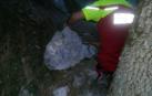 Evacúan a un escalador que fue golpeado por una roca en Latasa
