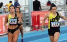 La primera jornada del campeonato navarro absoluto de atletismo se disputó este sábado en las pistas de Larrabide. Las diferentes pruebas tuvieron que disputarse a puerta cerrada debido a las medidas de seguridad por la pandemia del coronavirus.