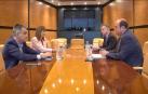Reunión entre PSE-EE y PNV celebrada el pasado 4 de octubre.
