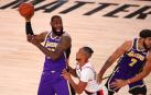 LeBron James y C.J. McCollum.