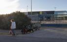 Entrada a la planta procesadora de UVESA en Tudela.