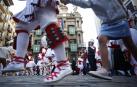 Los gigantes y cabezudos celebran el Privilegio de la Unión