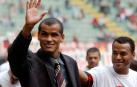 El exjugador del FC Barcelona Rivaldo.