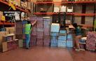Intervenidas 35 toneladas de picadura y 26.000 cajetillas de tabaco de contrabando