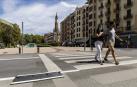 “Tropecé con un separador del carril bici y salí disparada contra la acera”