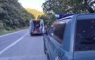 Un ciclista, evacuado al CHN tras sufrir un accidente en Eugi