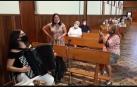Jota en la eucaristía de Acción de Gracias por la despedida de los Jesuitas de Tudela