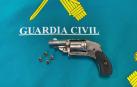 Revolver del calibre 22 encontrado a un vecino de Villava, que no tenía licencia de armas