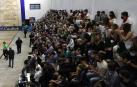 Más de 200 espectadores, sin distancia social y con mascarilla