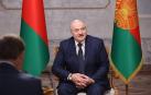 El presidente de Bielorrusia, Alexandr Lukashenko, en una entrevista con medios rusos