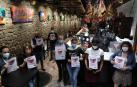Los bares protestan por la situación de la hostelería ante la pandemia