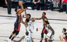 Heat pasa seis años después a las finales Conferencia Este y Lakers toma ventaja en el Oeste
