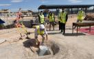 Tudela coloca la primera piedra de su nuevo complejo deportivo