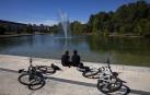 El lago de Sarriguren, “un trozo de naturaleza al lado de casa”