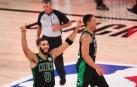 Los Celtics apean a los campeones Raptors en el séptimo partido