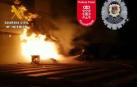 Lanzan botellas y objetos a la Policía y la Guardia Civil y queman tres contenedores en Alsasua