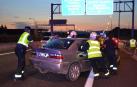 Un herido en un accidente con cuatro turismos implicados en la A-21, en Noáin