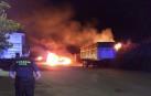 Incendio posiblemente intencionado de un vehículo en el polígono de Paternáin