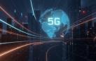 Imagen de un holograma del planeta Tierra con el nombre 5G