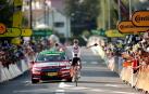 Søren Kragh Andersen hace doblete y Roglic de amarillo espera la crono