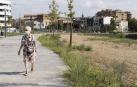 El gran parque verde se seca en verano