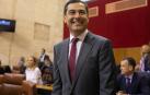 Juanma Moreno, en la segunda jornada del debate de investidura.