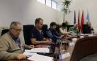 En primer término, los ediles del PSN, José Ruiz y Richard Ocaña, en el pleno de septiembre.