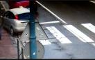 Vídeo de una mariobra peligrosa en Tafalla