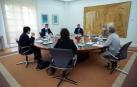 Reunión del Comité de seguimiento del coronavirus presidida por Pedro Sánchez.