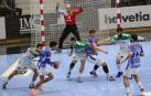 La defensa y portería del Helvetia, claves en la primera victoria del equipo ante el Cisne del pasado sábado.