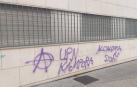 UPN denuncia ante la Policía Nacional pintadas contra la alcaldesa