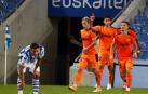 Maxi asalta el Reale Arena para dar la victoria al Valencia