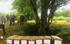 El pueblo de Donamaría-Gaztelu rinde homenaje a la familia Goñi Sagardía