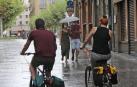 Fin de semana con temperaturas frescas y chubascos en Navarra