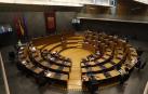 Pleno del Parlamento de Navarra este jueves.