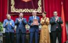 Acto institucional de celebración del Día de Navarra, en el que la presidenta María Chivite ha entregado la Medalla de Oro de la comunidad a la asociación de daño cerebral ADACEN.
