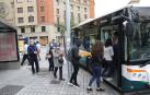 En villavesa con la bici de la niña 'no'