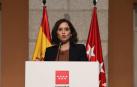 Comparecencia de la presidenta de la Comunidad de Madrid, Isabel Díaz Ayuso, para detallar las nuevas medidas en la región ante el COVID-19