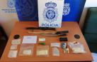 Golpe antidroga en Tudela con dos detenidos y un punto de venta desmantelado