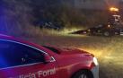 Un conductor cae por un terraplén de 11 metros en Murchante y da positivo en alcohol