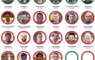Caras conocidas en los banquillos de Tercera en Navarra.